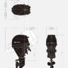 Лодочный мотор Tohatsu MFS30DET S 4T