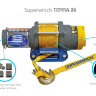 Лебедка Superwinch Terra 35 SR с синтетическим тросом ATV/UTV