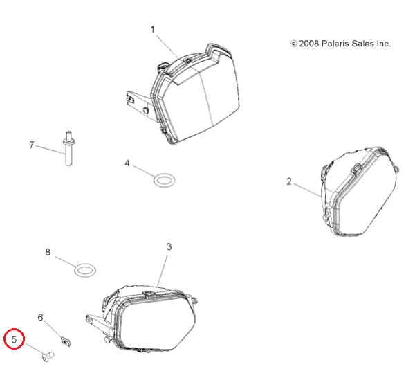 Болт Polaris 7517561