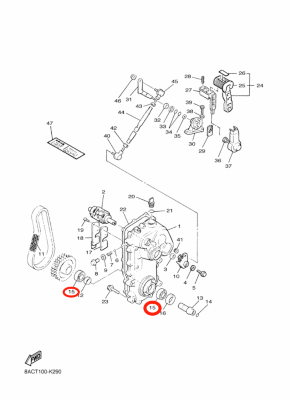 Подшипник Yamaha 93306-90802-00