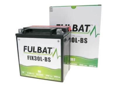 Аккумулятор Fulbat FIX30L-BS (YIX30L-BS)