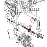 Шестерня КПП Yamaha 8CW-17243-00-00 50Th