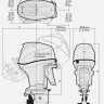 Лодочный мотор Tohatsu MFS60AWETL 4T
