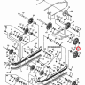 Ролик трака Yamaha 8HP-47310-10-00 152мм