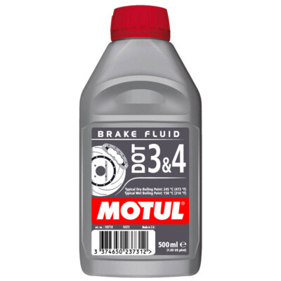 Тормозная жидкость MOTUL DOT 3&4 BrakeFluid 0,5L
