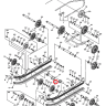 Ролик трака Yamaha 8KA-47310-00-00 VK540 IV-V