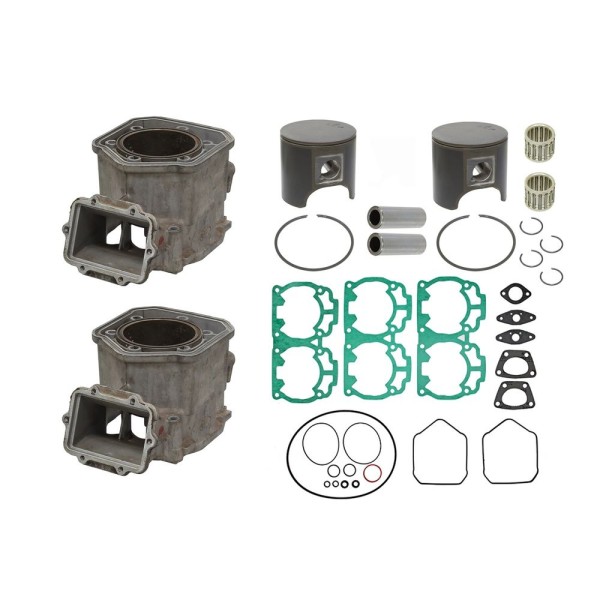 Комплект цилиндров с прокладками и поршнями SPI SM-09608K Ski-Doo 593