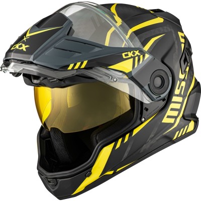 Шлем CKX Mission AMS Carbon Yellow