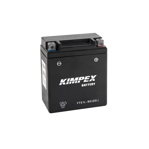 Аккумулятор гелевый KIMPEX AGM YTX7L-BS(GEL)