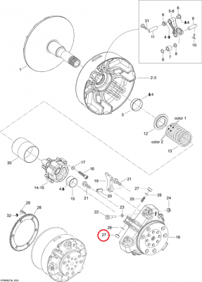 Слайдер вариатора SP1 03-152T
