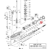 Сальник гребного вала Yamaha 93101-25M03-00