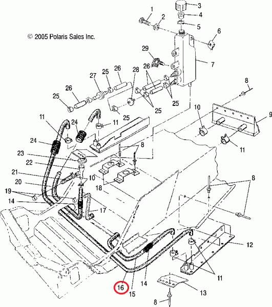 Патрубок Polaris 5410557