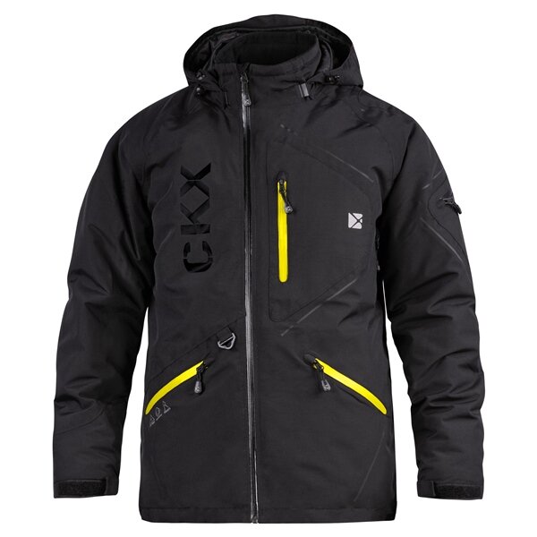Куртка снегоходная CKX Alaska Black/Lime