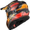Шлем CKX TITAN Original CARBON Red/Orange