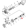 Сальник промежуточного вала WSM 009-709 Yamaha